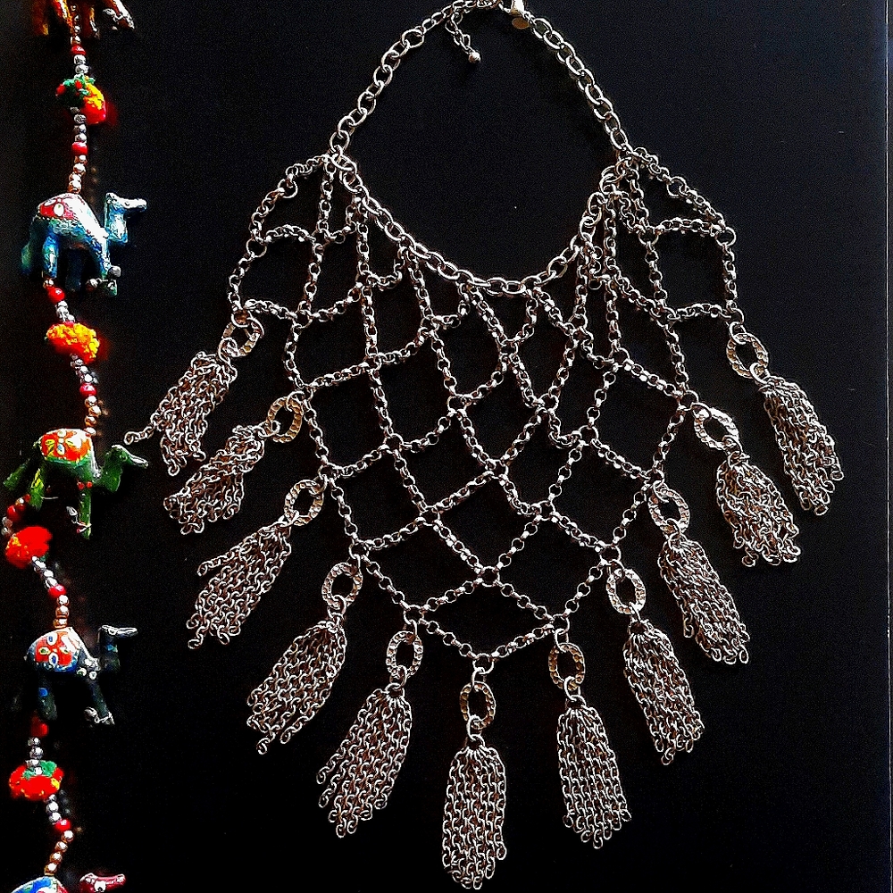 Drama Statement Bib Necklace